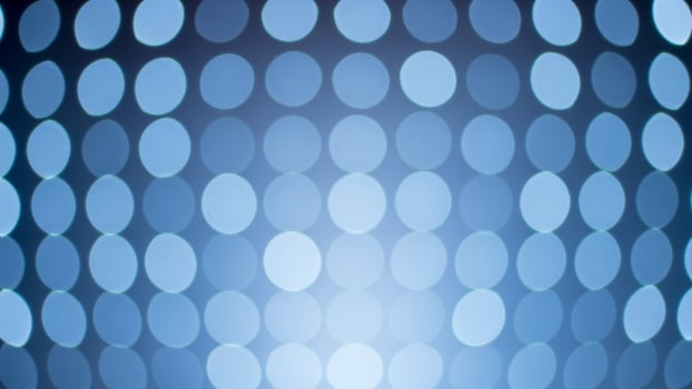 Abstract blue circles background with light photo