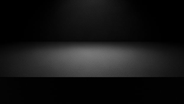 Black background with spotlight on it photo