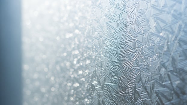 A frosted glass window photo