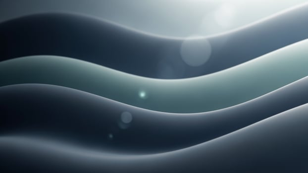 An abstract image of waves on a dark background photo
