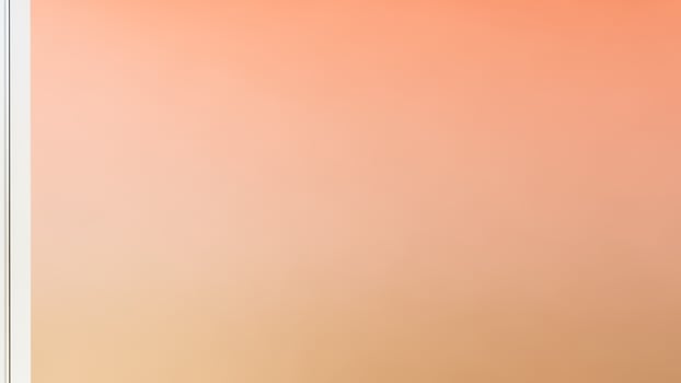 An orange and white background with a white square photo