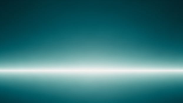 A green light is shining on a dark background photo