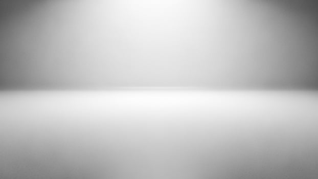 White light in a dark room with a spotlight photo