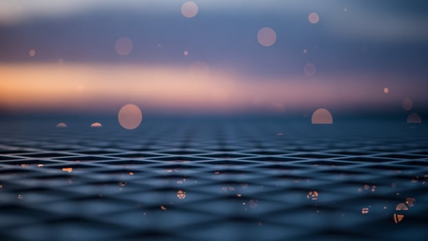 Abstract background with circles and dots photo