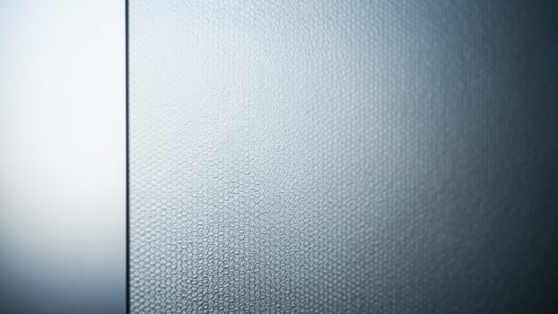 A background up of a frosted glass door photo