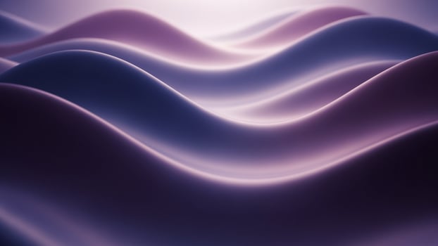 Abstract waves of purple and blue waves photo