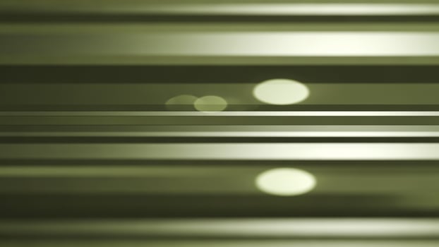Abstract green lines with lights in the background photo