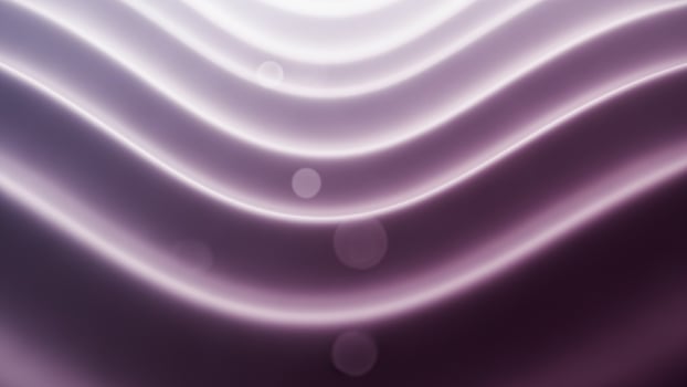 A purple background with waves and light photo