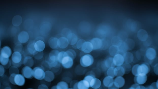 Blue bokeh abstract background background. photo