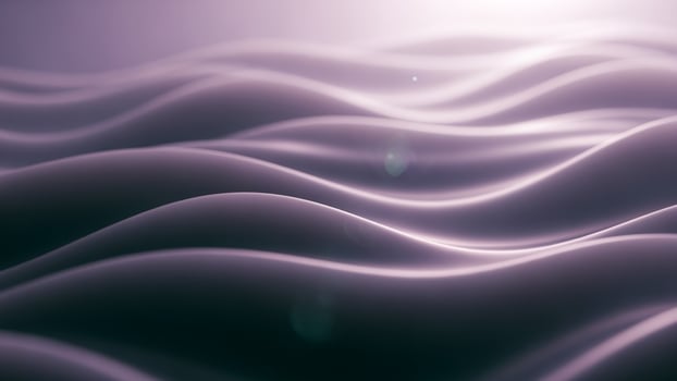 Abstract waves background with light and dark purple waves photo
