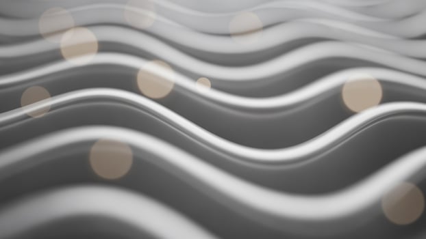Abstract waves background with circles photo
