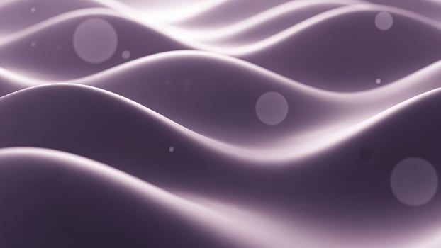 Abstract waves of purple waves in the air photo