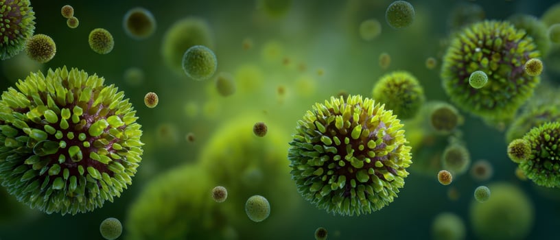 The Detailed Representation of Viruses in a Microscopic Environment photo