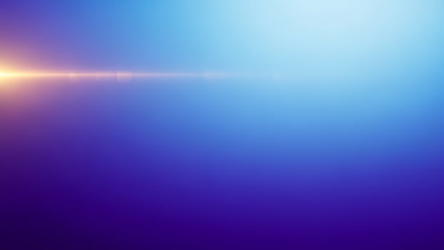 A bright light shining on a blue background photo
