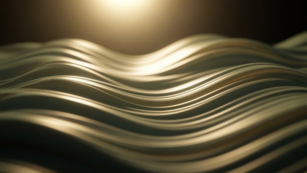 Abstract wave background with light shining through photo