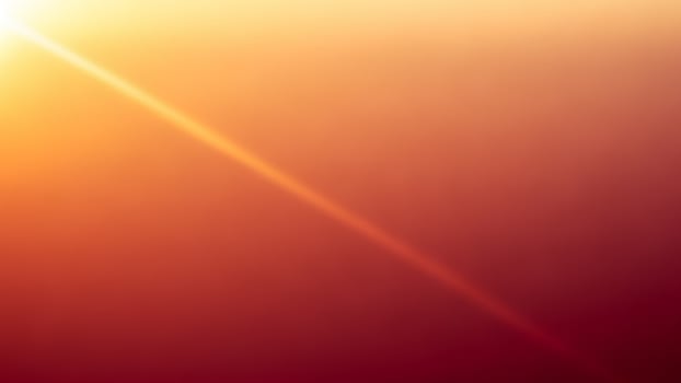 Sunset background with bright light and orange color photo