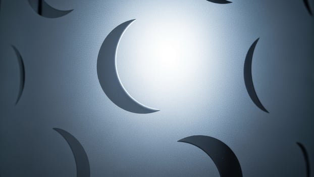 A close up of a metal object with a circle on it photo