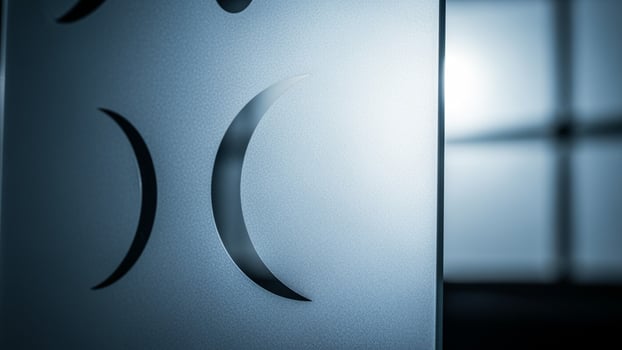 A close up of a window with a smiley face photo