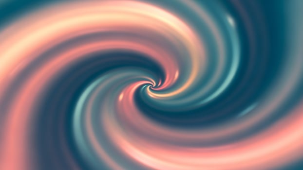 A swirl of pink and blue colors photo