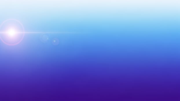 A blue and purple background with a sun shining through it photo