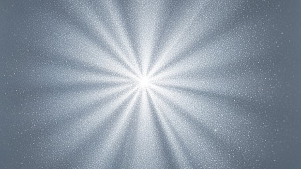 A white starburst is shown in the sky photo