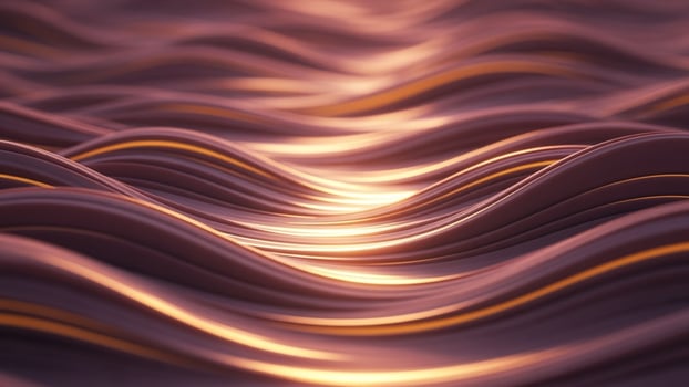 Abstract waves, 3d rendering of a wave photo