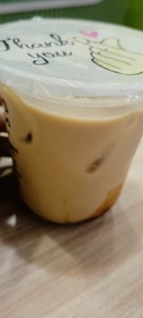 A cup of iced coffee photo