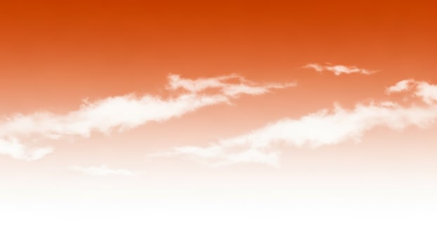 A plane flying over a bright orange sky photo