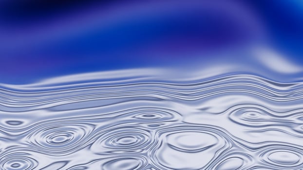 Abstract blue and purple waves background photo