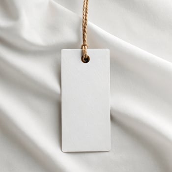 Price Tag Mockup photo