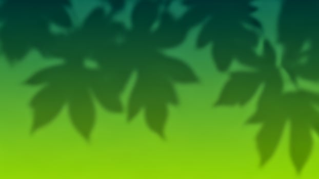 A green and yellow background with leaves photo