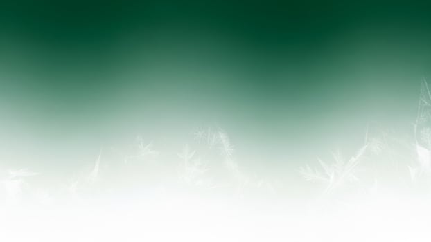 A green and white background with some snow photo
