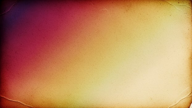An old photo of a rainbow colored background