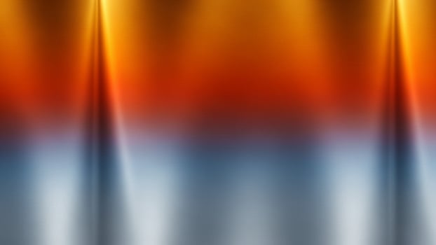 Abstract background with orange, blue and red lights photo