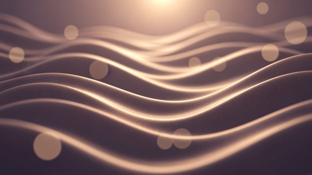 Abstract waves with light in the background photo