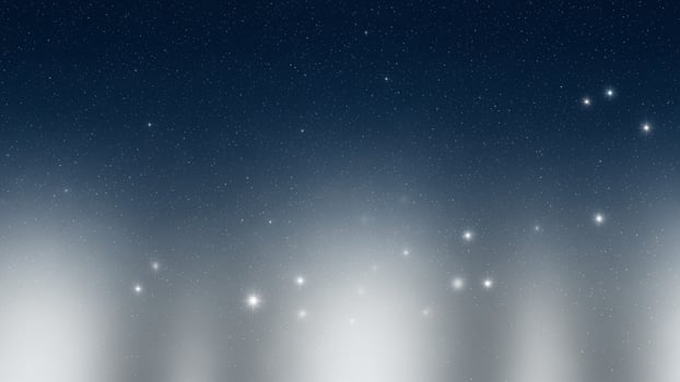 A night sky with stars and clouds photo