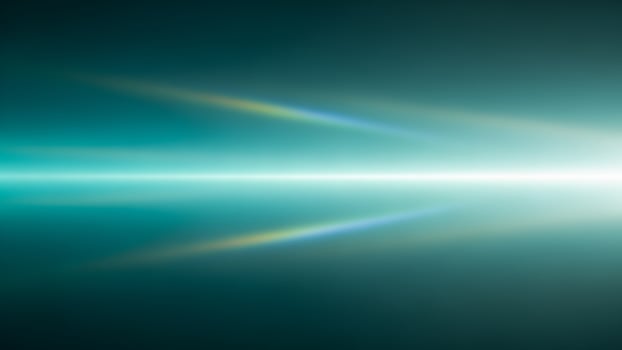Light rays on a dark background photo