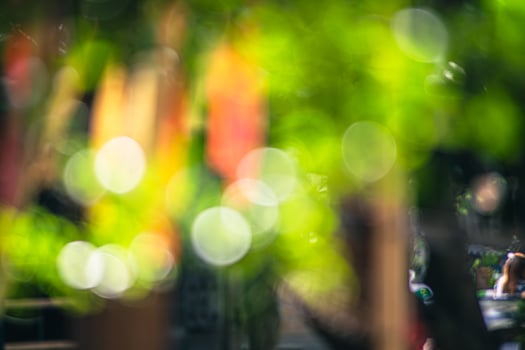 Green and yellow bokeh abstract background for computer wallpaper photo