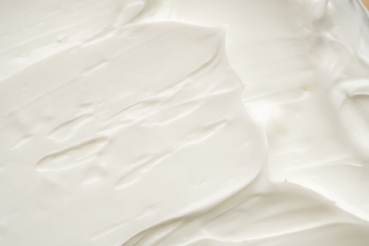 A close up of a bowl of whipped cream photo