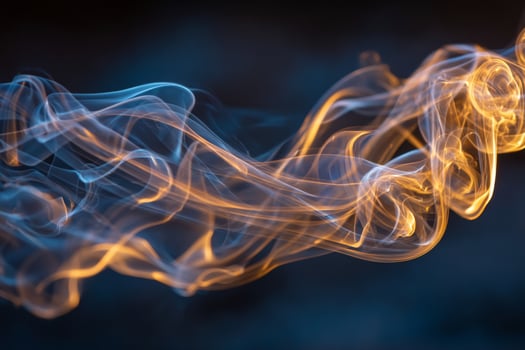 A close up of smoke on a black background photo