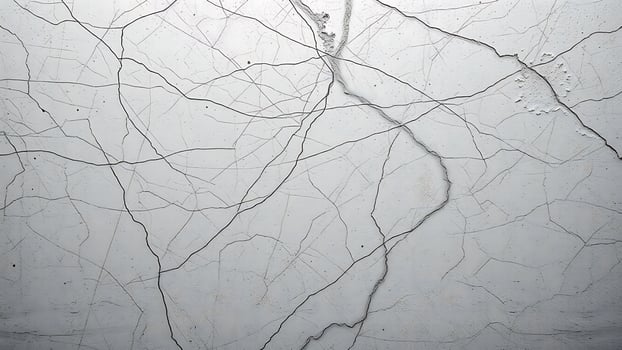 Illustration of a weathered white concrete surface with a network of fine cracks photo