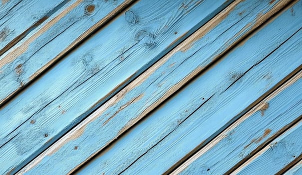 Light blue painted wood planks diagonal texture background photo