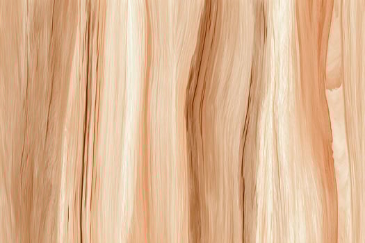 Closeup of polished beech wood with detailed fine grain and authentic smooth wooden surface photo