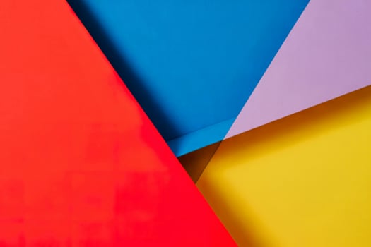 Abstract colorful paper background design photo