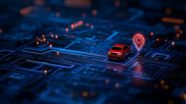 Smart Car Navigation System Circuit Board GPS Location photo