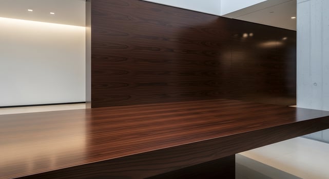 Modern Minimalist Wood Interior Design photo