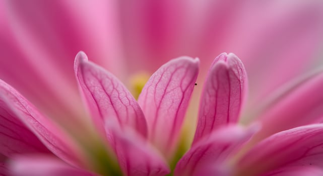 Close Up Pink Flower Bloom with Soft Focus and Bright Colors for Nature and Floral Design photo