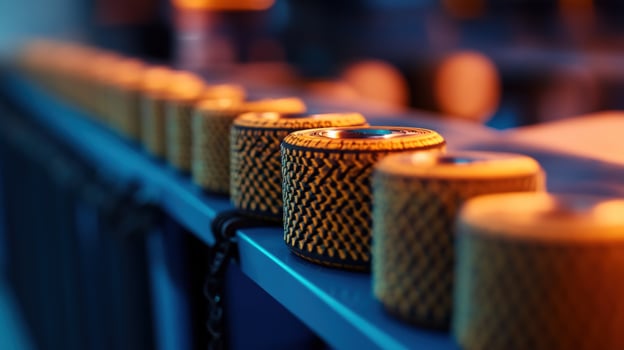 Factory Conveyor Belt Oil Filters Production Line photo