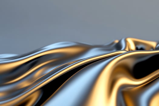 Abstract metallic fabric background texture design element photo
