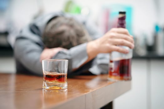 The problem of family drinking photo